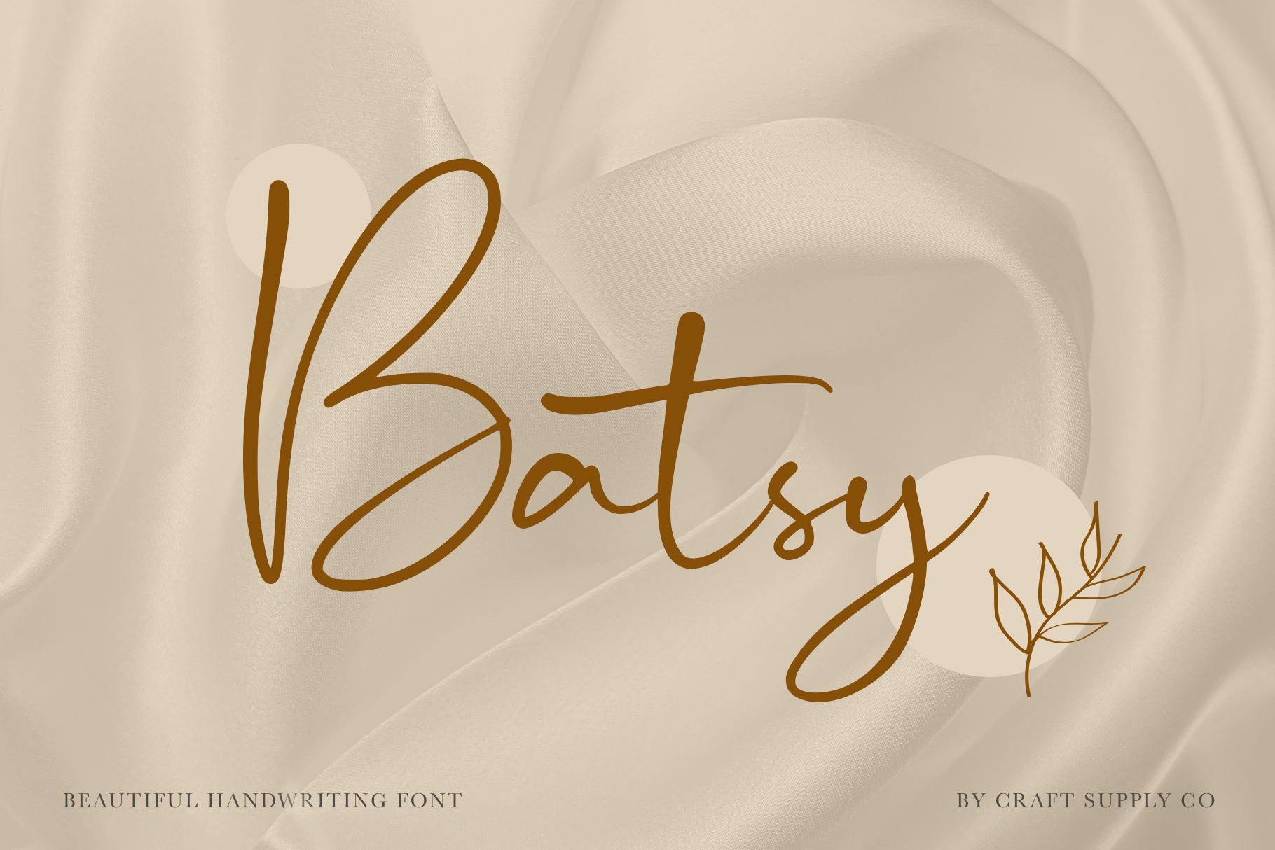 Batsy - Handwriting Font - Craft Supply Co