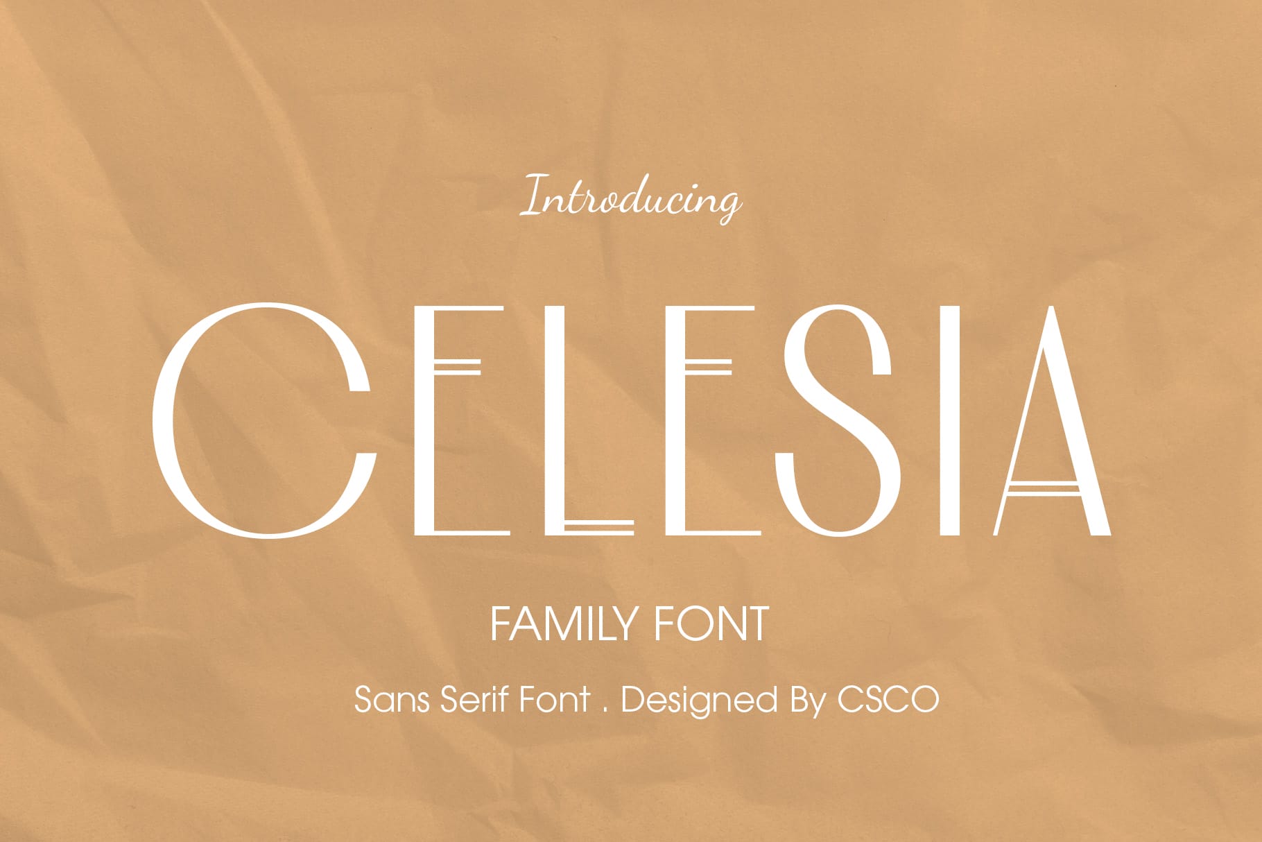 Celesia Font: Timeless Sophistication in Modern Art Deco Font - Craft ...