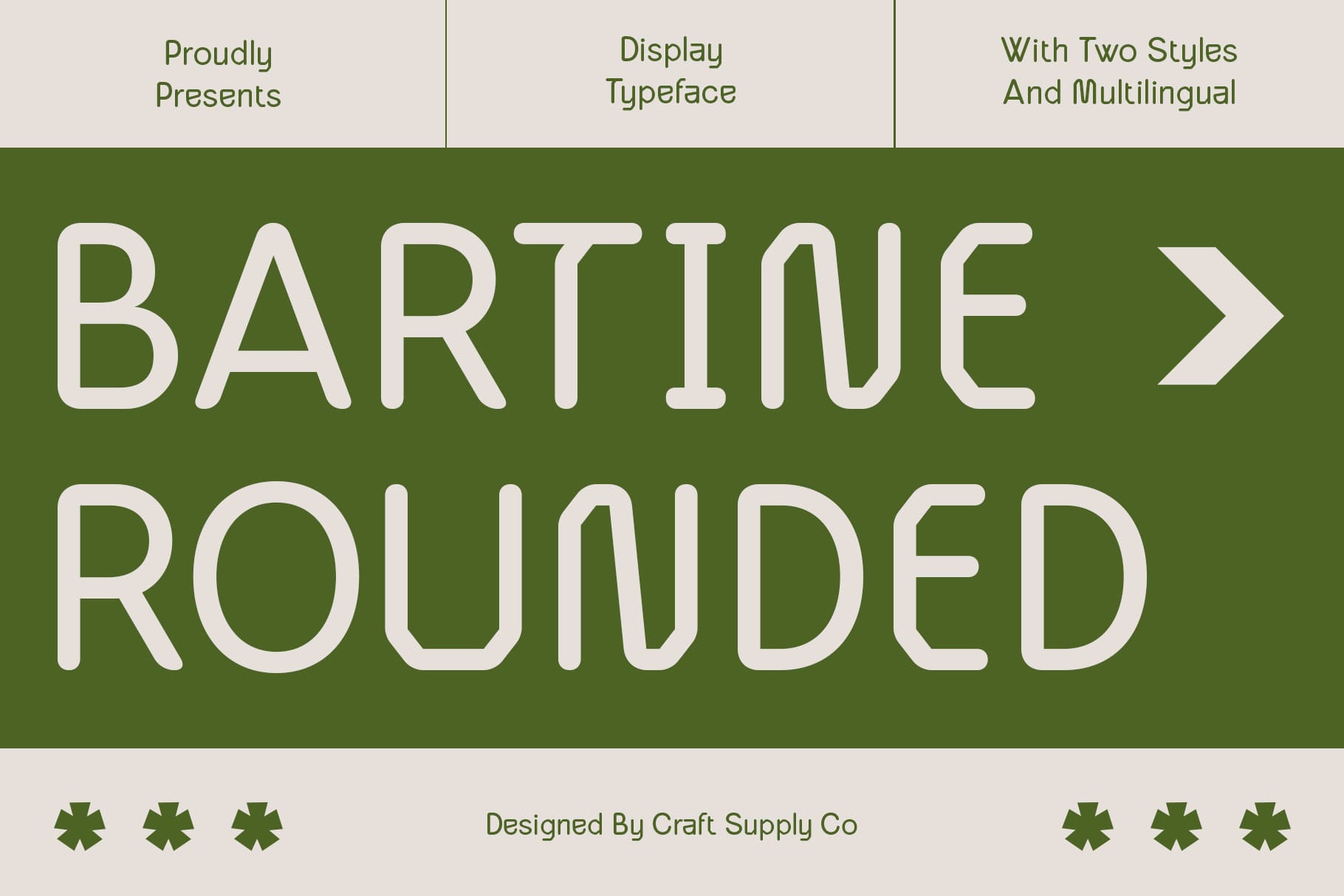 Bartine Rounded Font: Modern Softness with Industrial Strength - Craft ...