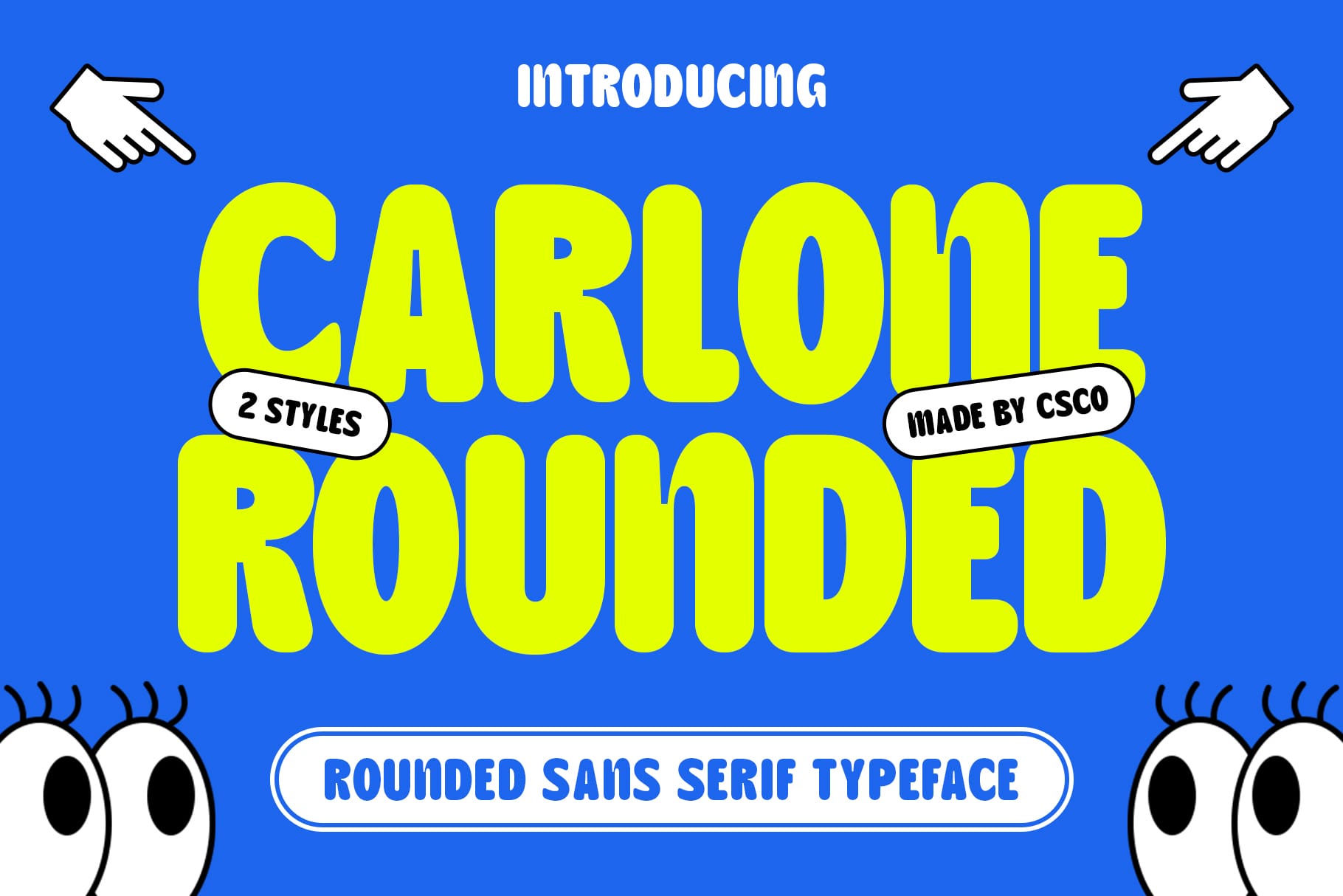 Carlone Rounded Font: Bold, Friendly Modern Sans-Serif Font - Craft ...