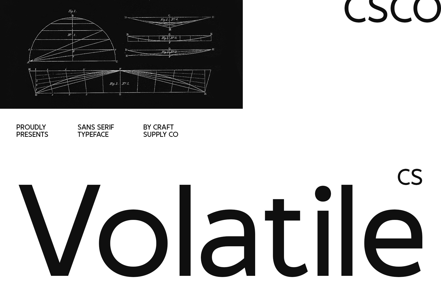 CS Volatile Font: Modern Simplicity with a Professional Edge - Craft ...