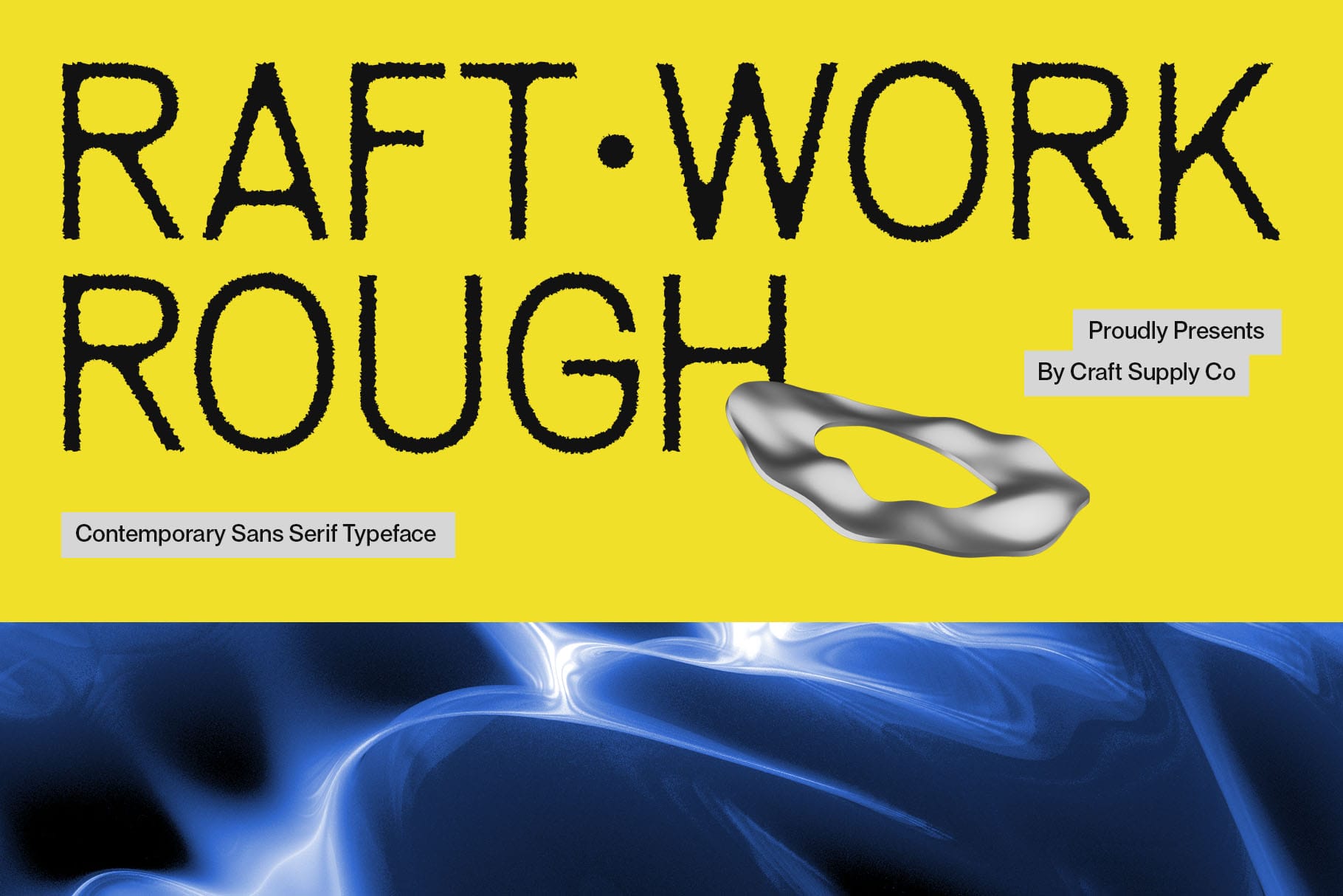 Raftwork Rough Font: Bold Modern Sans with Grit and Character - Craft ...