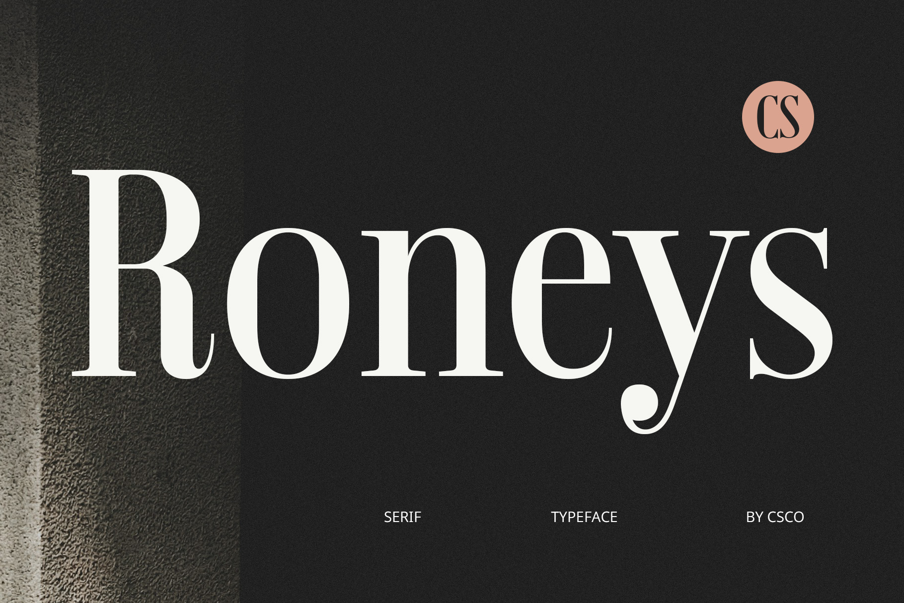 Roneys Font: High Contrast with Timeless Sophistication - Craft Supply Co