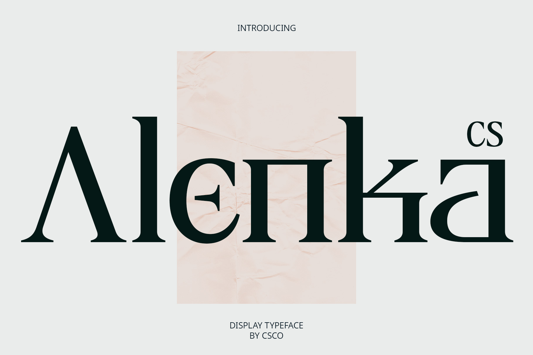CS Alenka Font: Timeless Sophistication in a Modern Form - Craft Supply Co