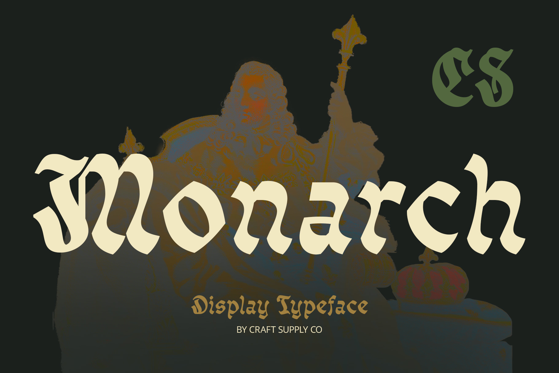 CS Monarch Font: Refined Blackletter for Modern Impact - Craft Supply Co