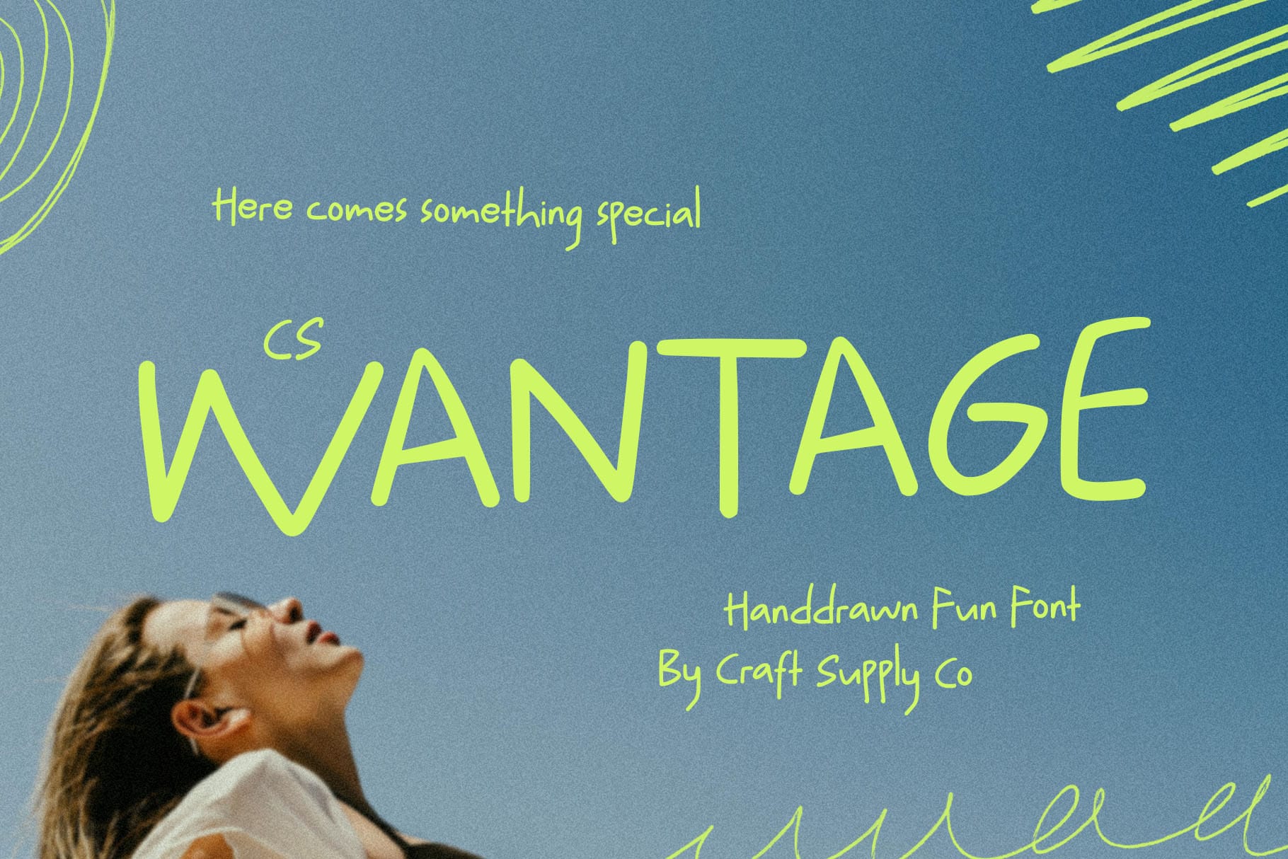 Wantage Css CS Wantage – Fun Font with Playful Personality