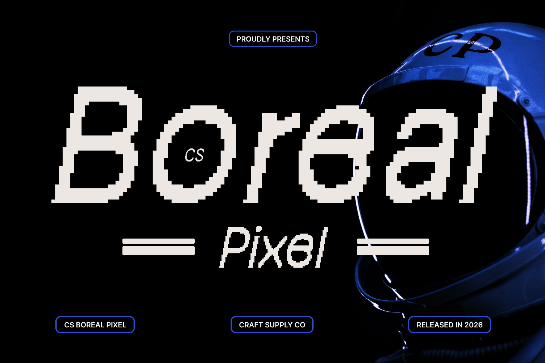 CS Boreal Pixel – Modern Sans Serif with Fresh Quirky Character
