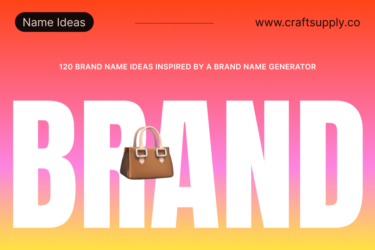 120 Brand Name Ideas Inspired by a Brand Name Generator