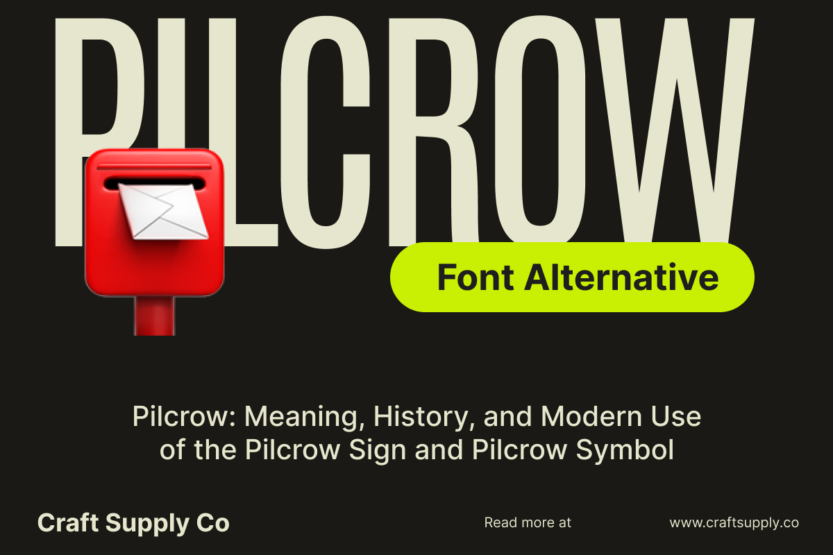 Pilcrow: Meaning, History, and Modern Use of the Pilcrow Sign and ...