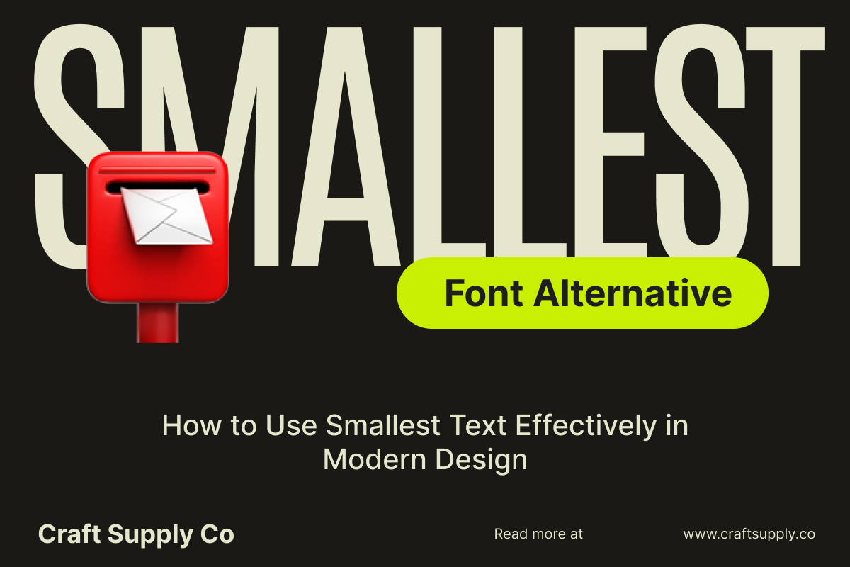How to Use Smallest Text Effectively in Modern Design