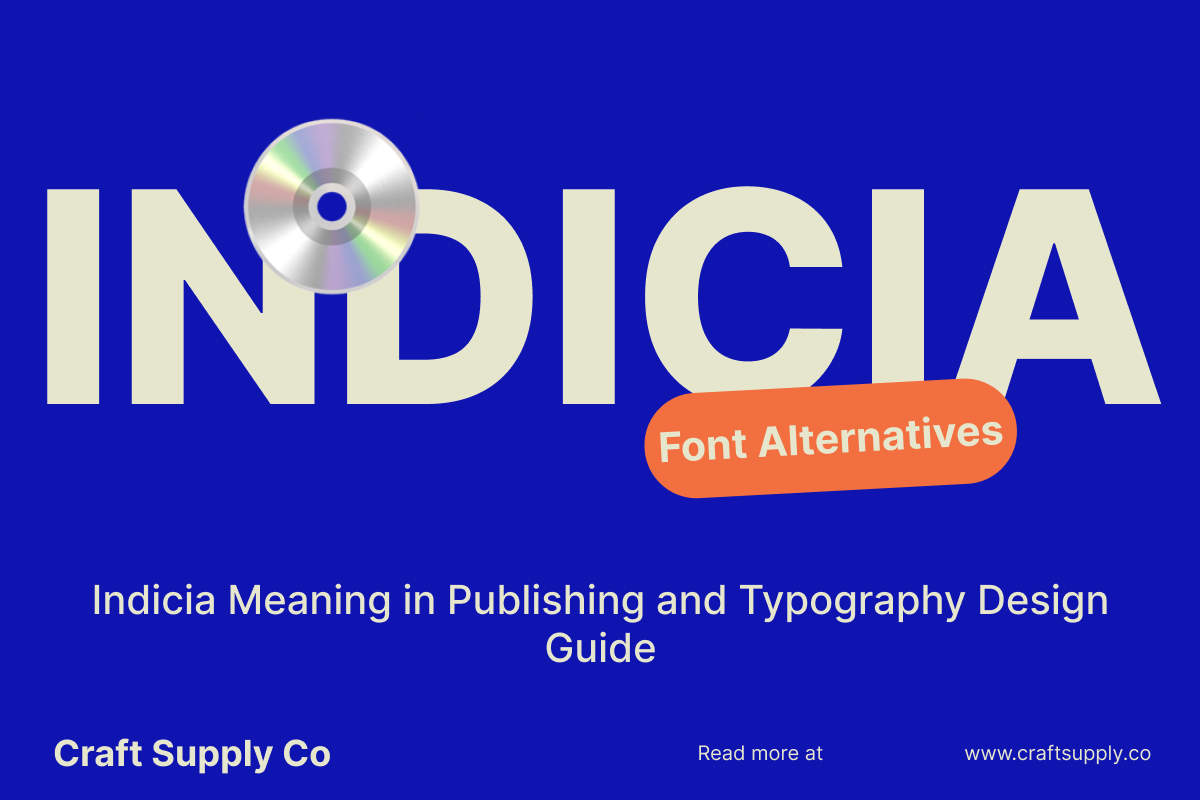 Indicia Meaning in Publishing and Typography Design Guide Indicia ...